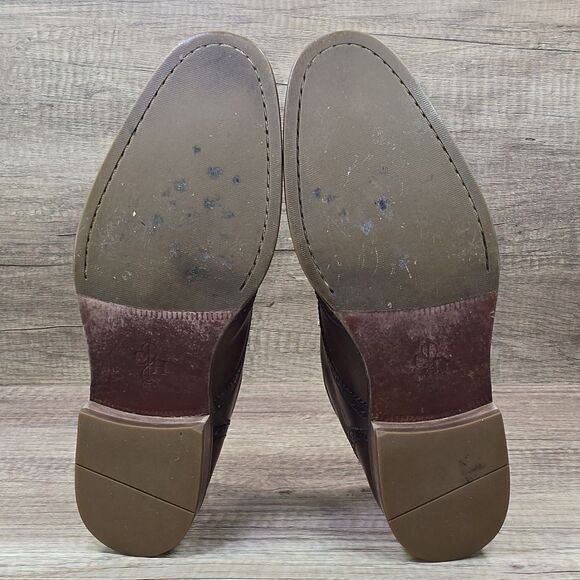 Cole Haan Liam Chukka II Men's Sz 10.5M Brown Leather Wingtip Ankle Boots C11053 - Picture 8 of 9